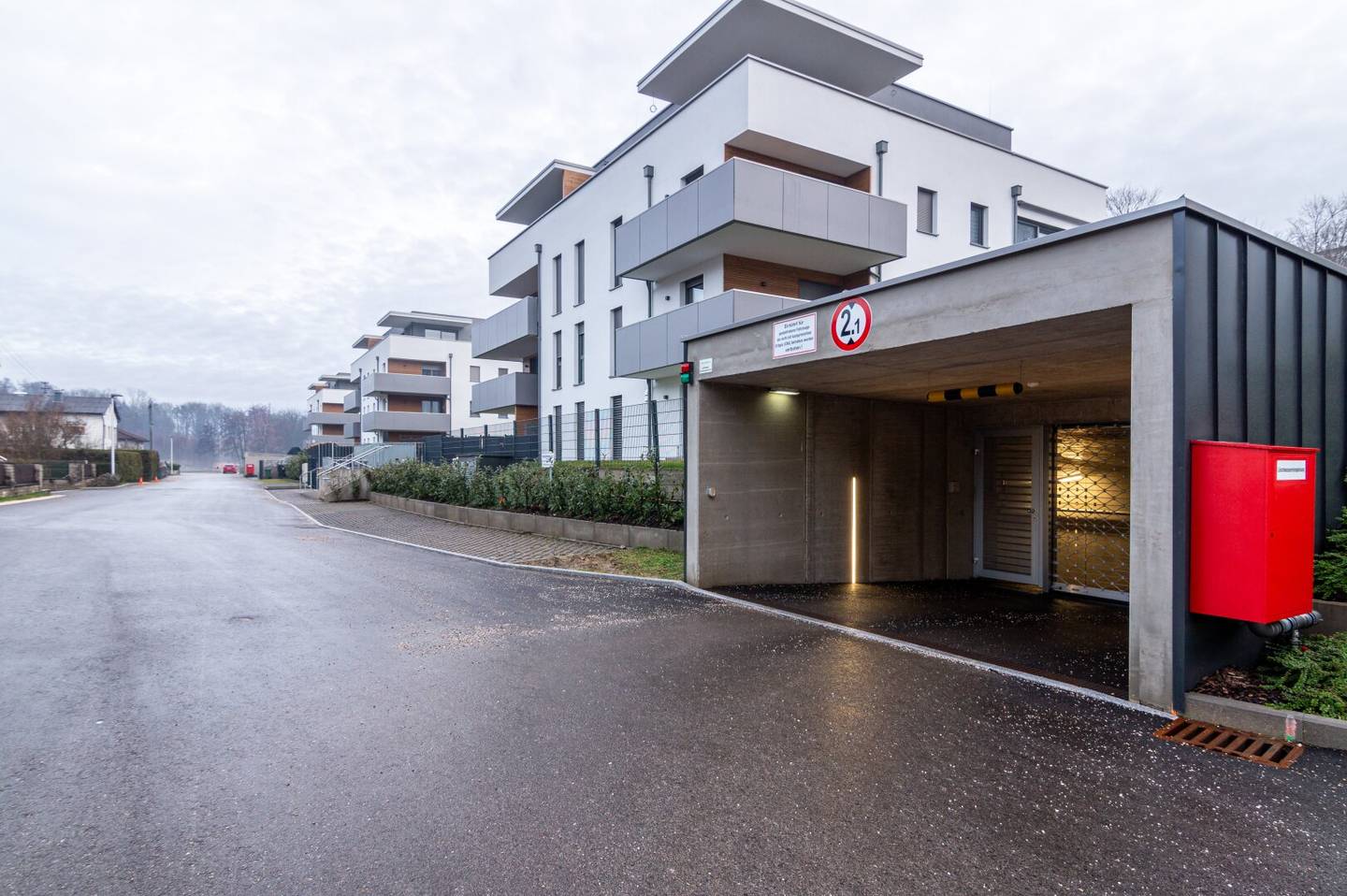 Tiefgaragenplatz in Bad Hall, ruhige Siedlungslage, Anlage möglich