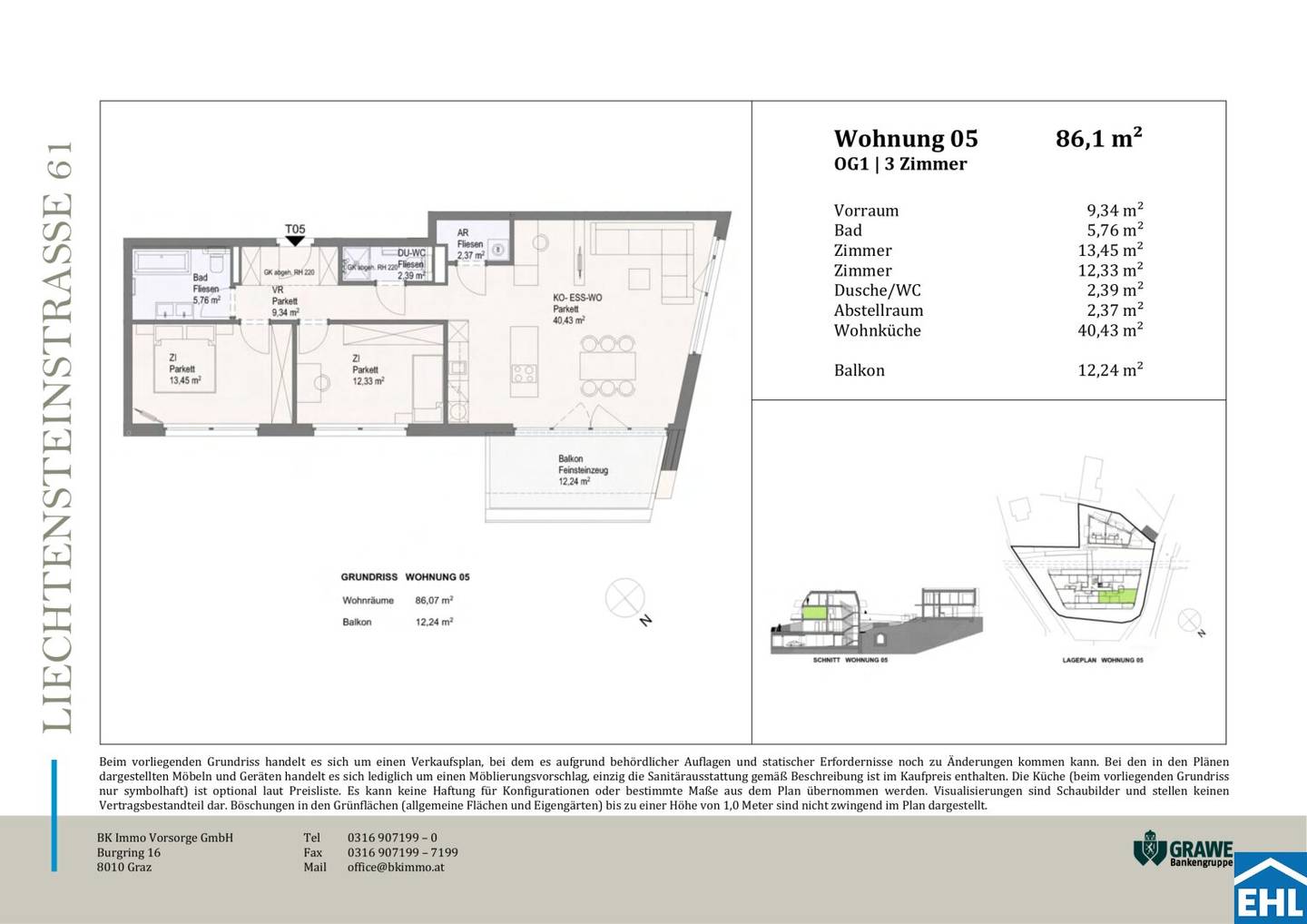 Brand new apartment with private outdoor space and garage