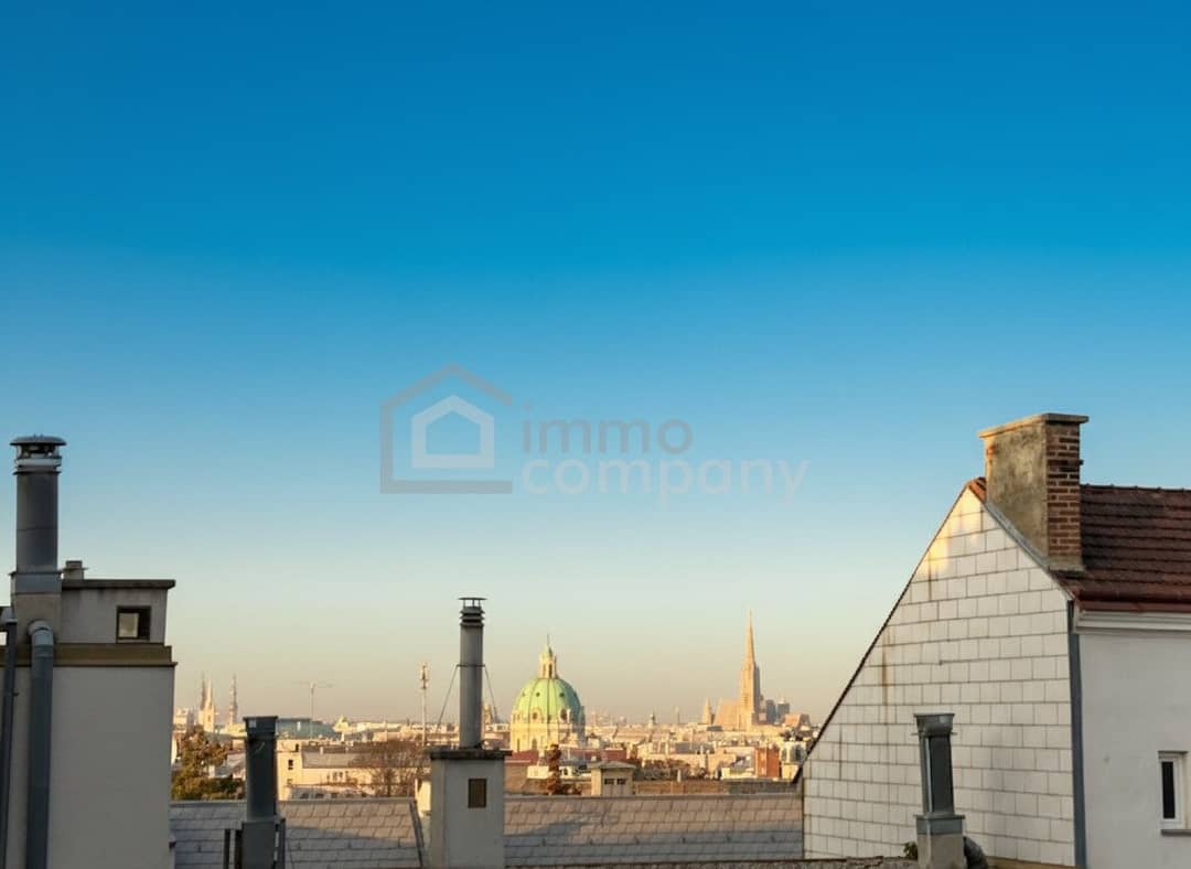 Dachgeschosswohnung mit zwei Terrassen nahe Elisabethplatz