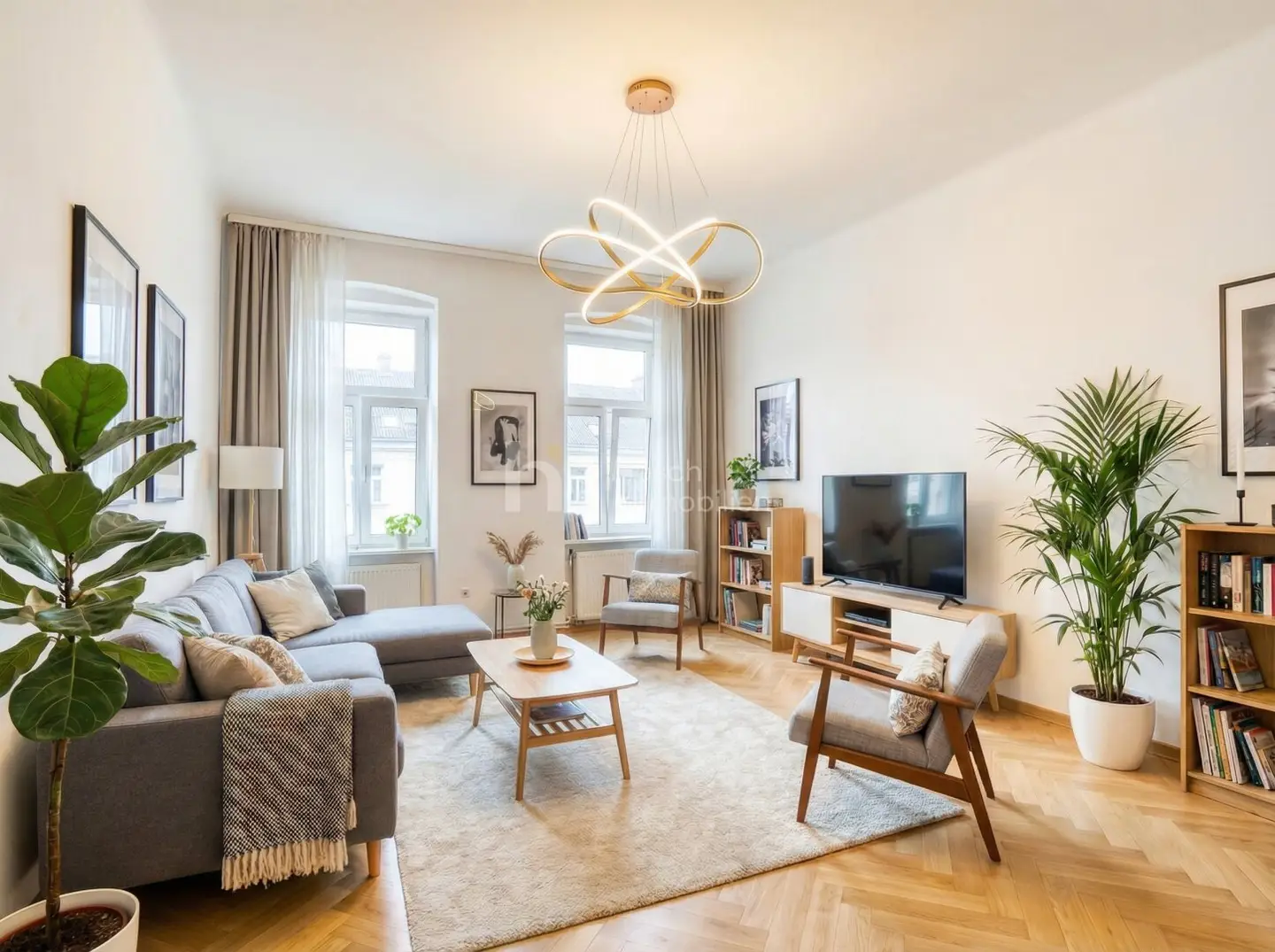 Old building apartment with generous potential central location