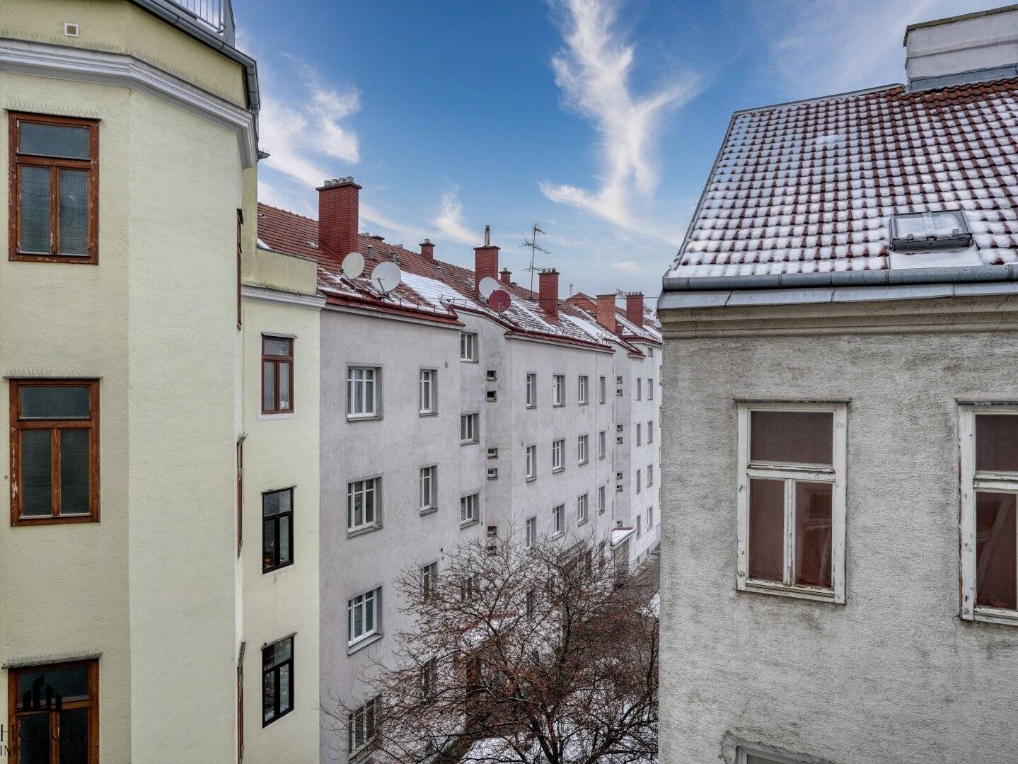Rohdachboden DG-Ausbau in Ottakring (U3) – 6 Wohnungen, Gründerzeit