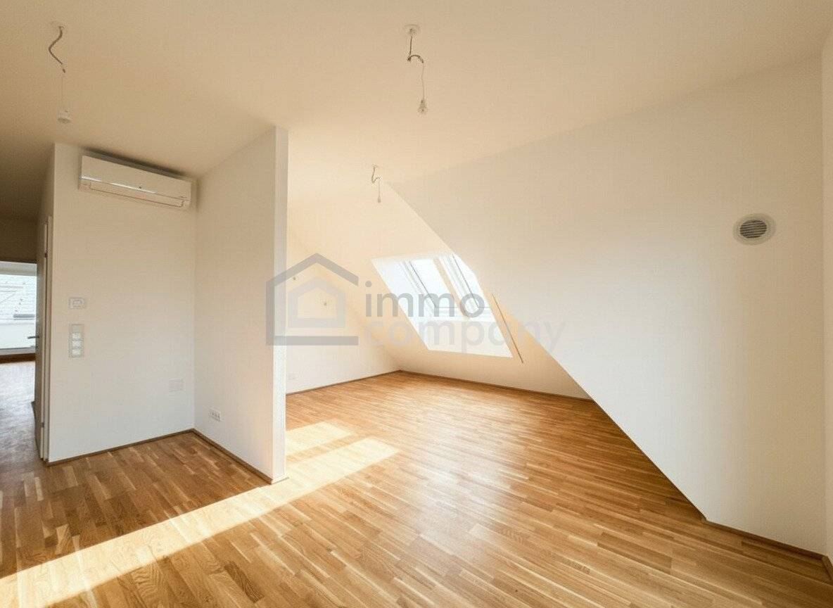 Attic apartment with terrace | Air Conditioning | Near U2 | Mühlwasser | Garage optional