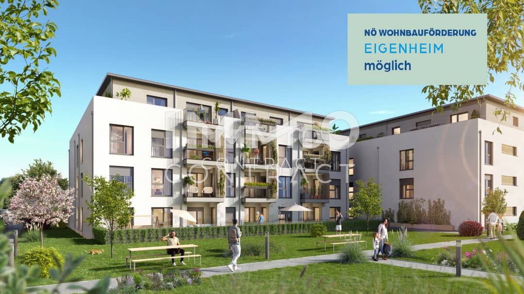 Newly built apartment with loggia and balcony
