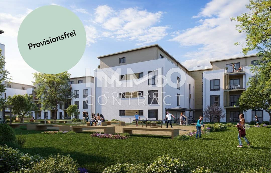 Neubau 3-Zimmer-Etagenwohnung in Ober-Grafendorf mit Balkon, zentral