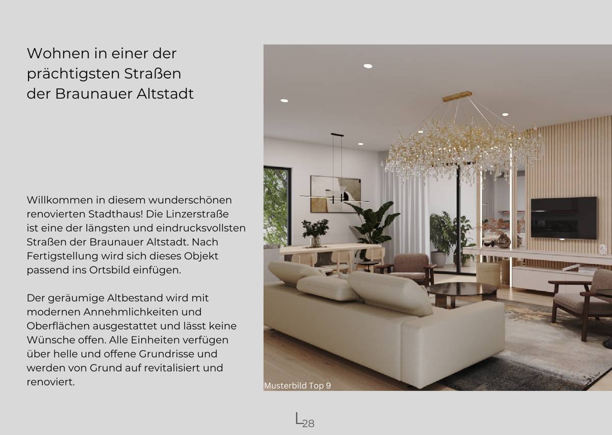 Wohnung Braunau Altstadt Offene Küche