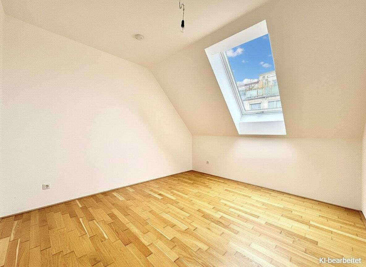Dachgeschosswohnung mit Balkon und guter Infrastruktur