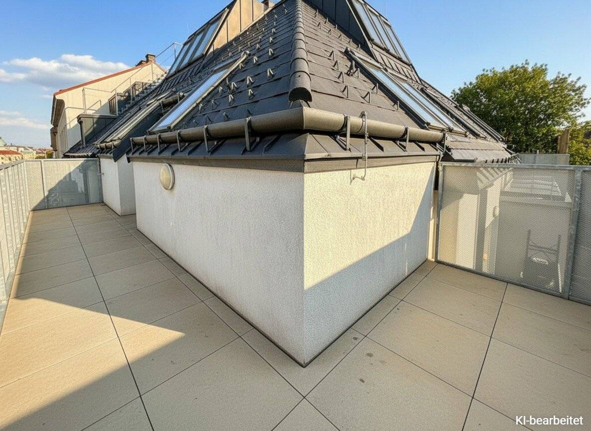 Dachgeschosswohnung mit Balkon und guter Infrastruktur