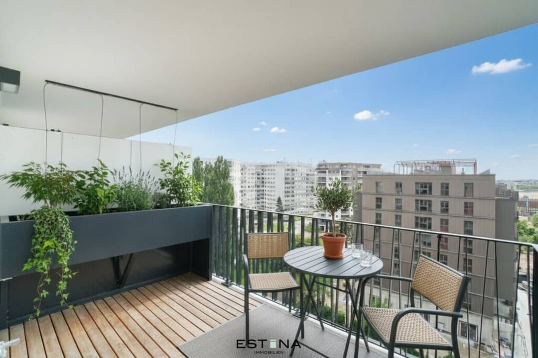 Apartment near Kirschblütenpark green quiet location balcony