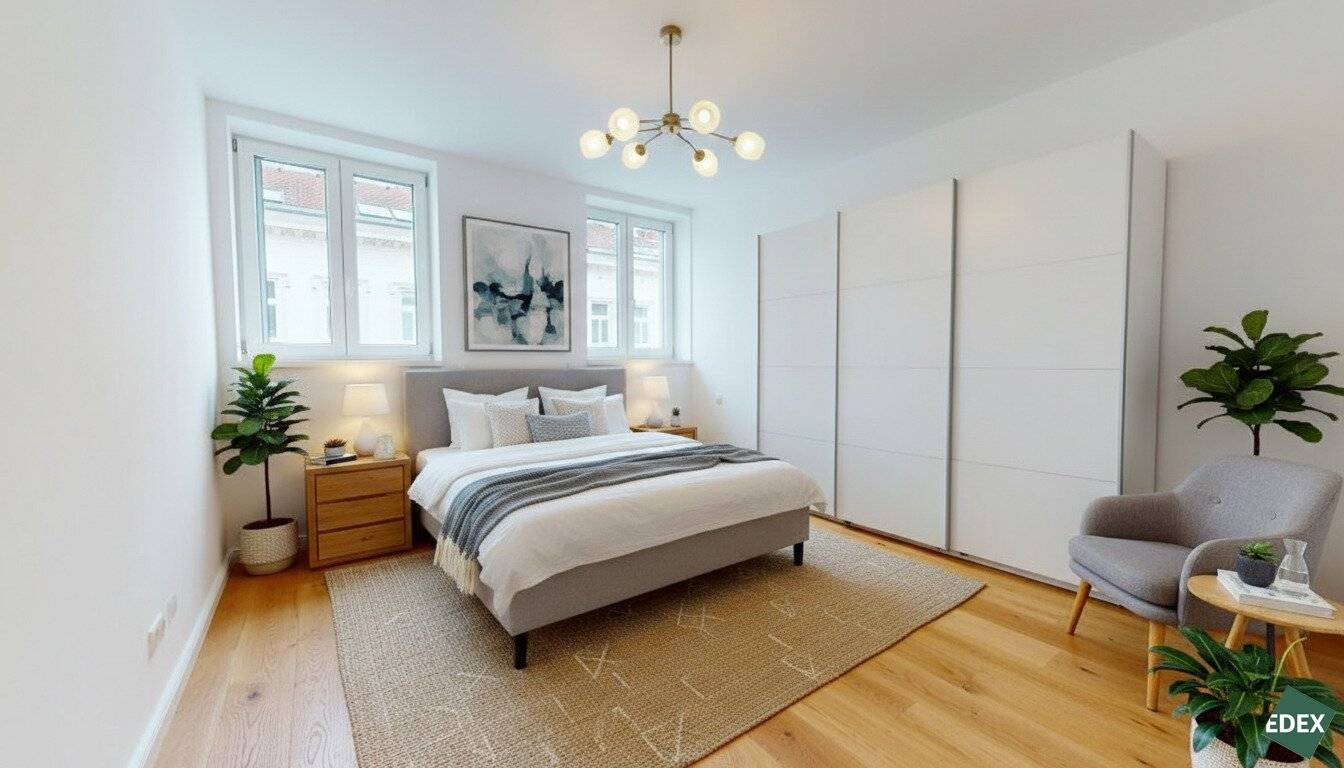 Am Kutschkermarkt | Wunderschöne 4-Zimmer-Altbauwohnung mit 17m² Terrasse