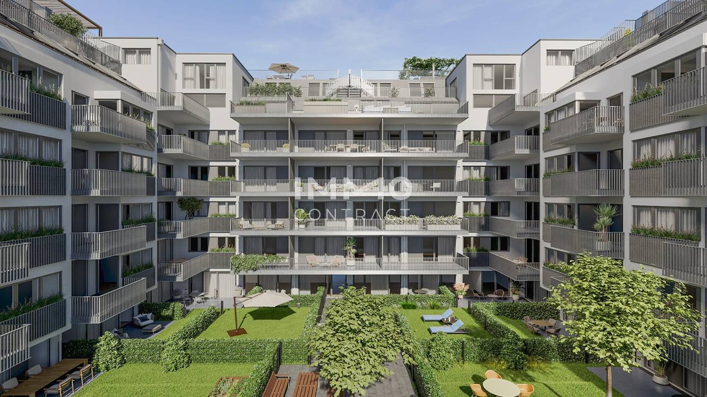Wohnung Neubau mit Grünblick am Park