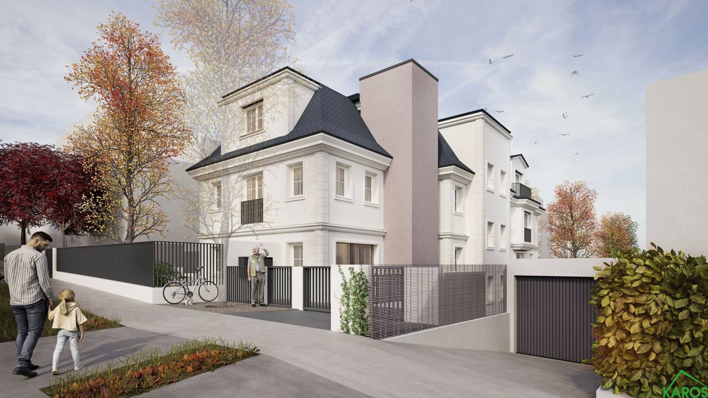 New build ground floor apartment with terrace and garden
