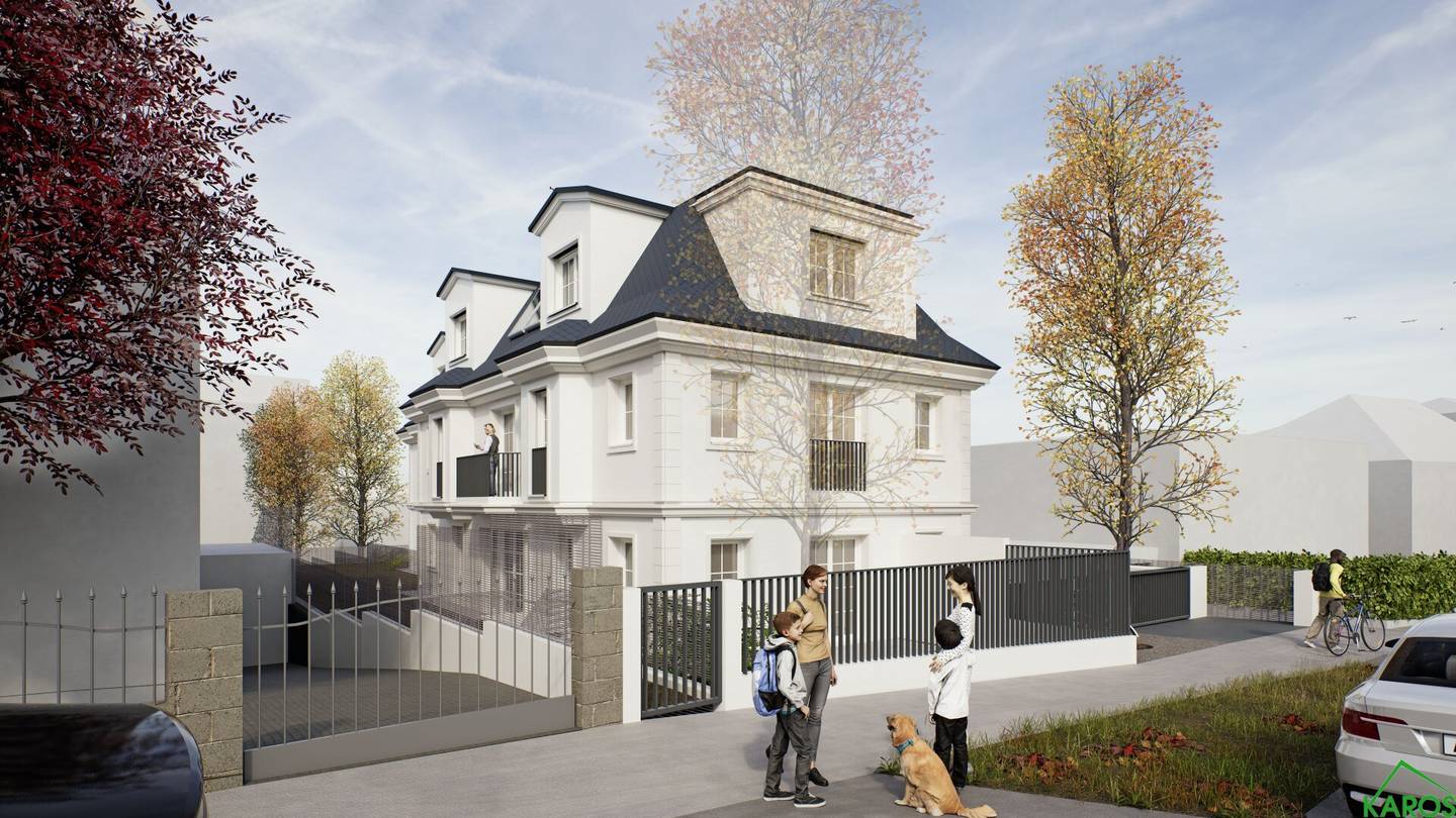 New build ground floor apartment with terrace and garden