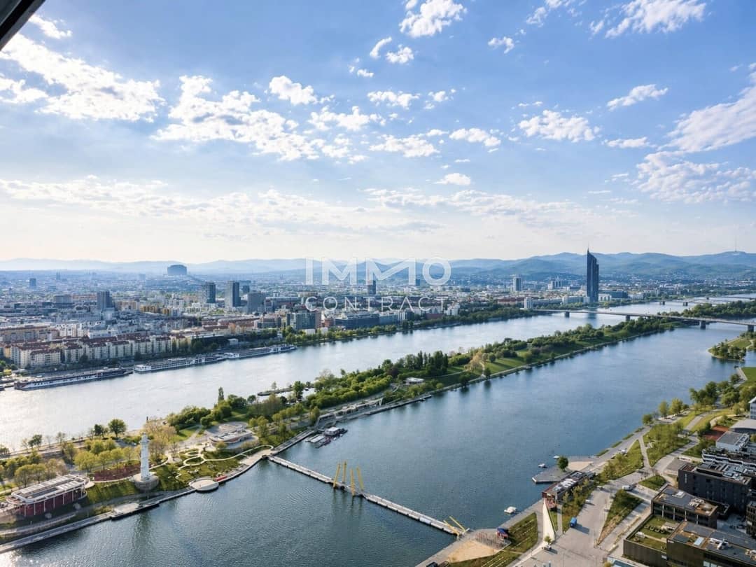 Wohnung im höchsten Wohnturm auf der Donauinsel