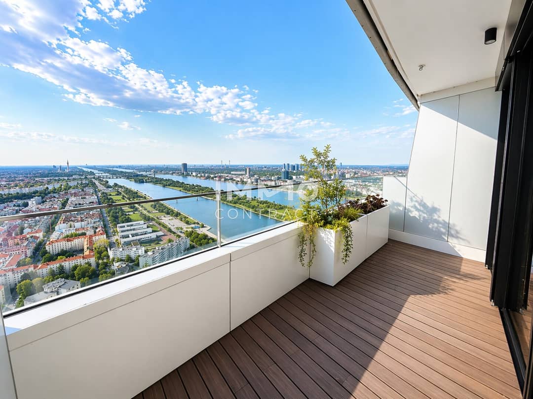 Apartment First Occupancy Donauinsel View