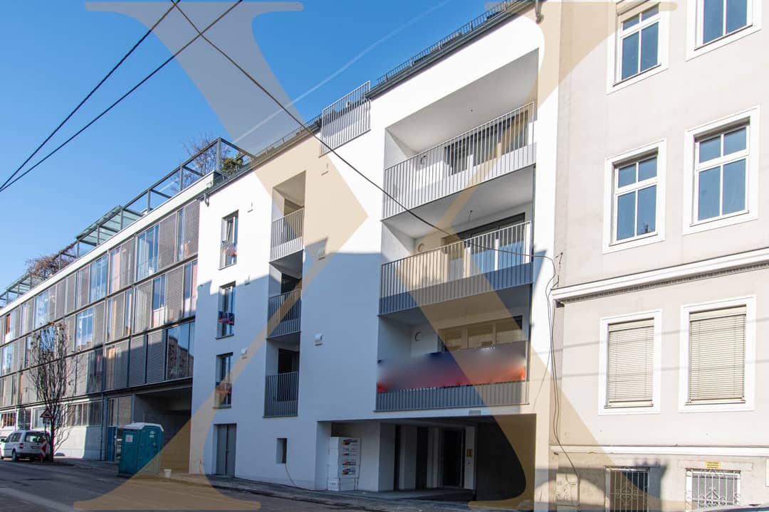 Newly built apartment with balcony in a quiet new build