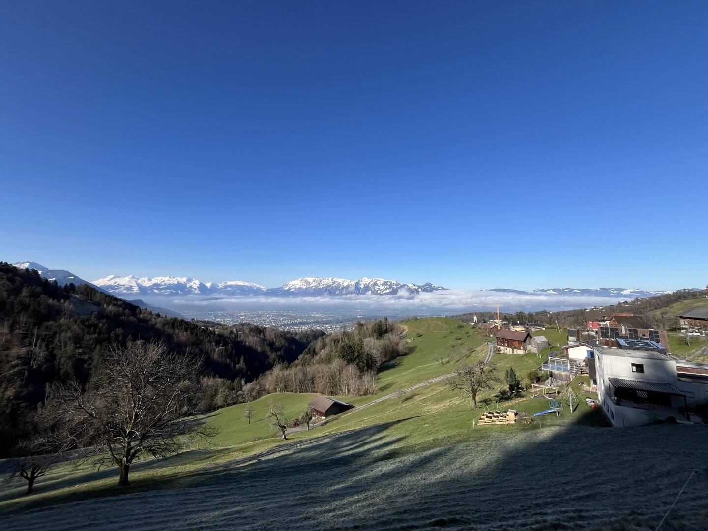 Baugrundstück in Hanglage mit Fernblick in Dafins (Vorarlberg)