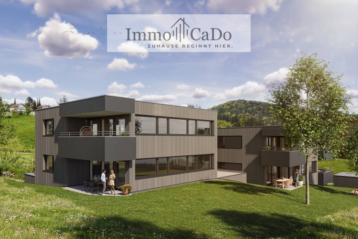 Newly built Dachgeschosswohnung with balcony