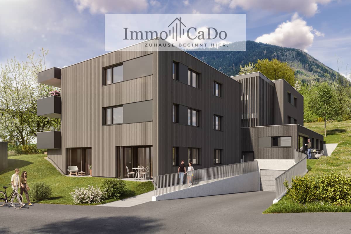 Newly built attic apartment with balcony