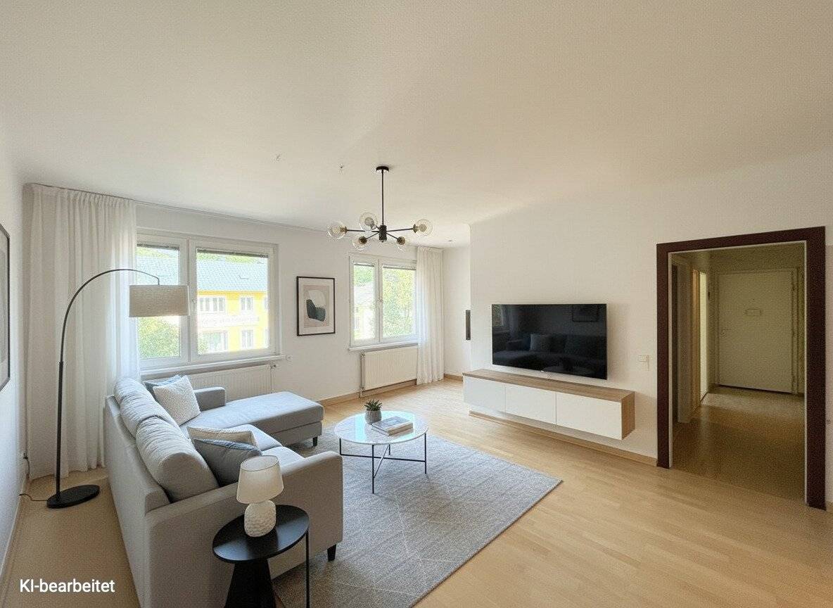 Wohnung mit Grünblick und Kellerabteil