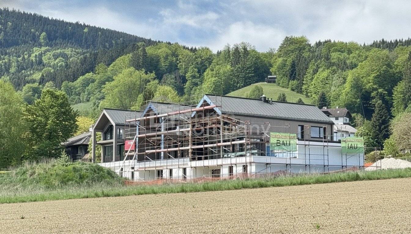 Exklusives Einfamilienhaus in Nußdorf am Attersee mit Seeblick