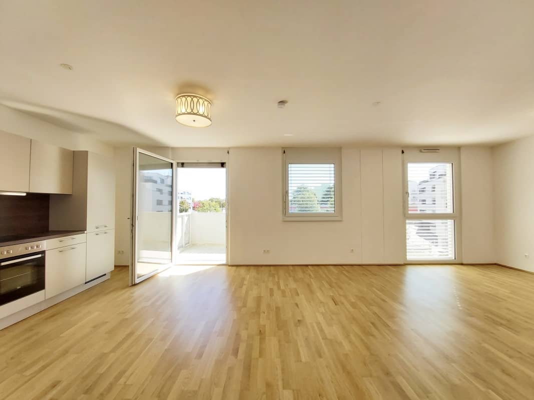 1-Zimmer-Wohnung mit Balkon und Deckenkühlung in Simmering, Wien