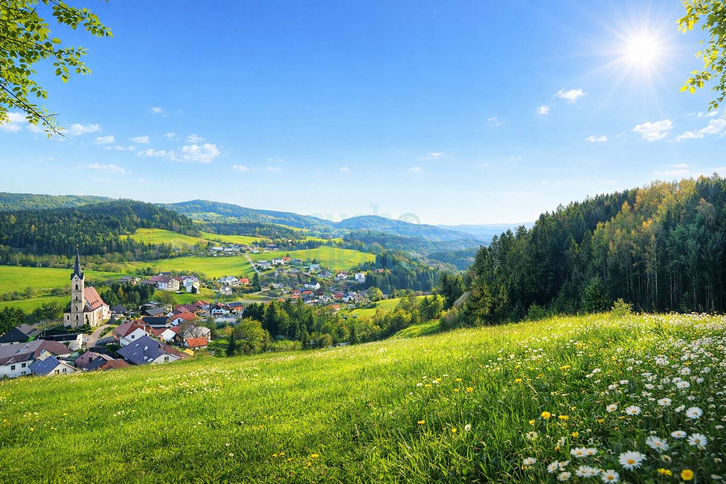 Baugrundstück in Reichenau im Mühlkreis – 714 m², Südwesthang