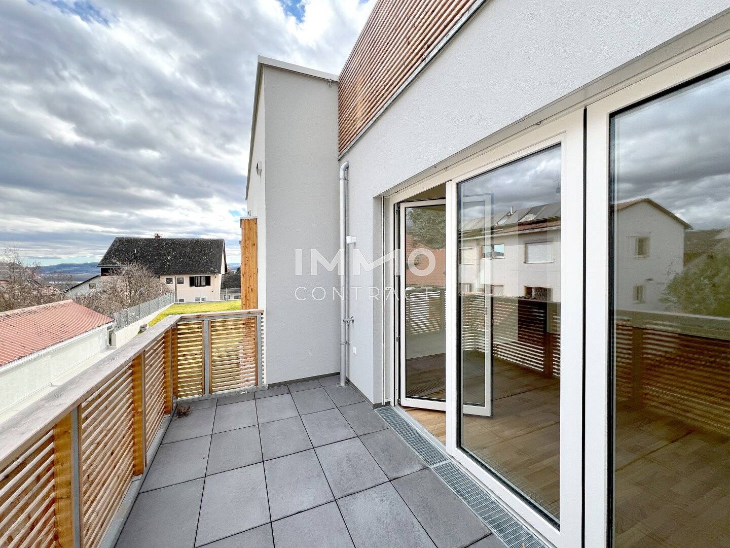 Apartment in a green tranquil setting with Krems Gottweig view