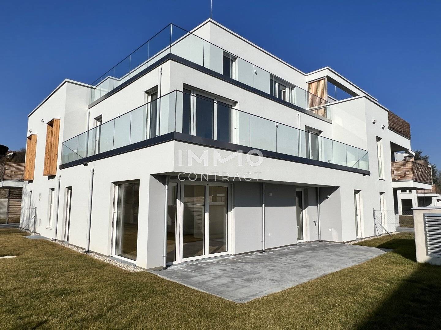 Newly built apartment with garden Göttweig view