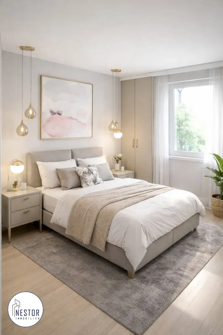Investor apartment | Modern three room apartment with balcony near Alte Donau | Rented The German and English translate