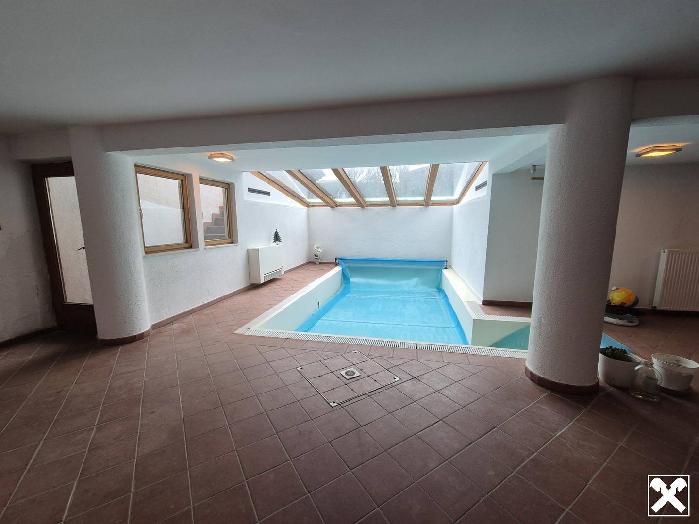 Einfamilienhaus in Wien 1220 am Mühlwasser mit Hallenbad und Sauna