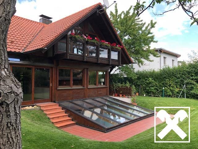 Einfamilienhaus in Wien 1220 am Mühlwasser mit Hallenbad und Sauna