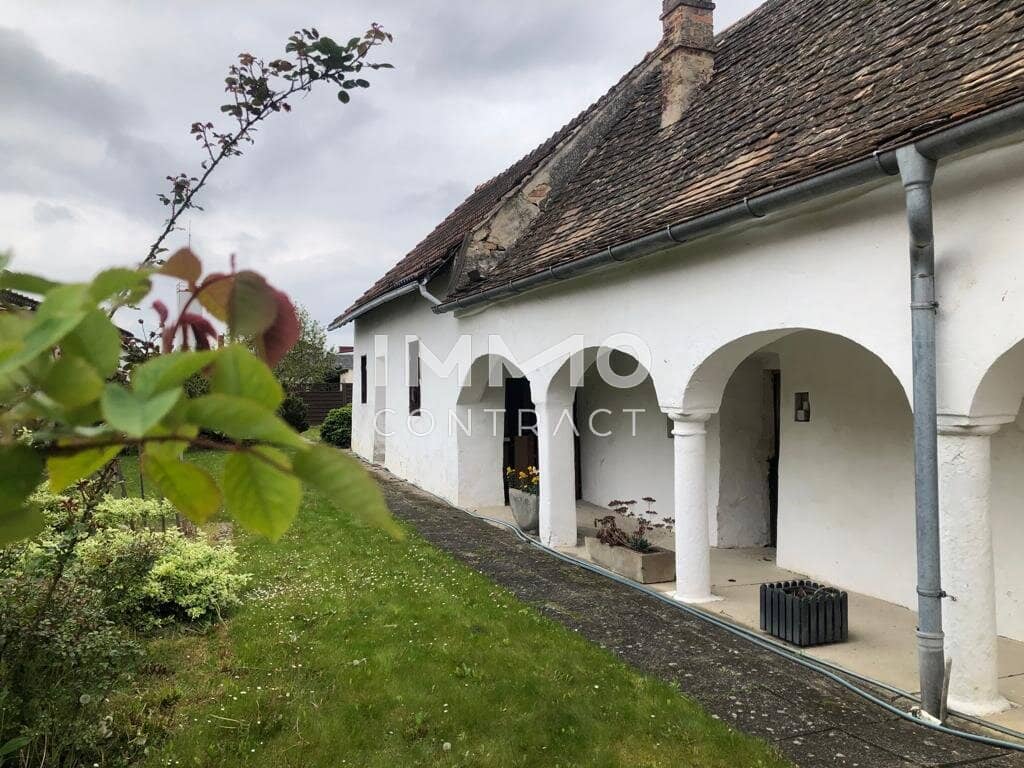 New price arcaded farmhouse with inner courtyard atrium and garden in a quiet location needs renovation