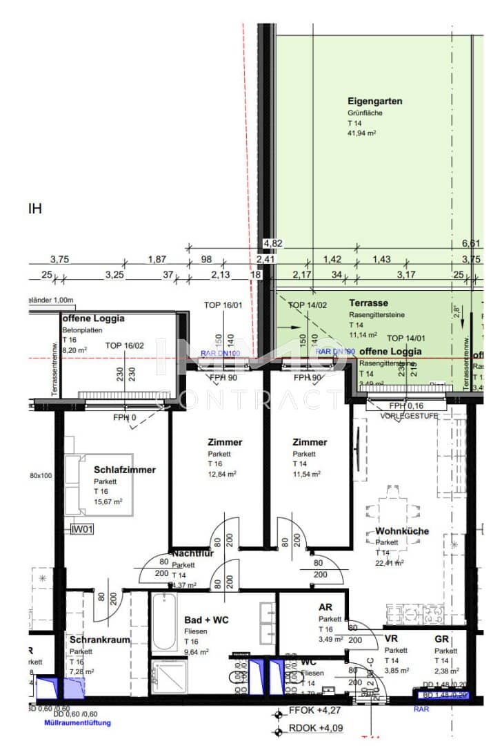 Ruhige Familienoase mit Eigengarten + Terrasse + Balkon