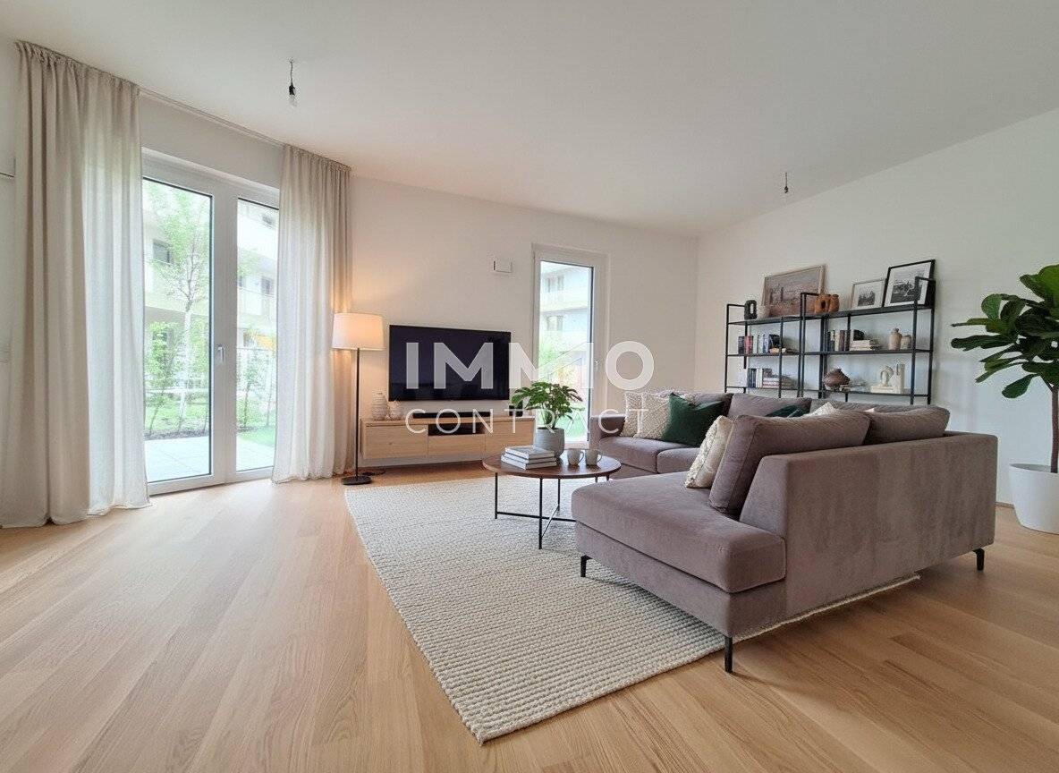 Apartment newly built with private garden and terrace