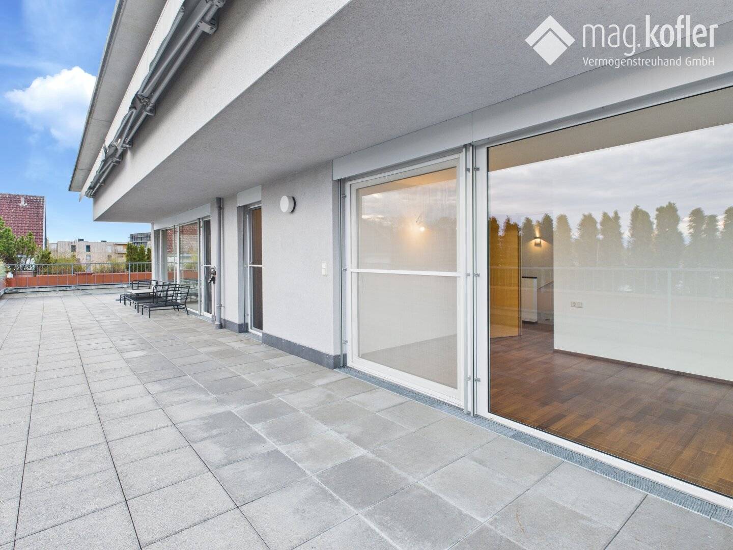 Penthouse mit Rundumblick und Terrasse