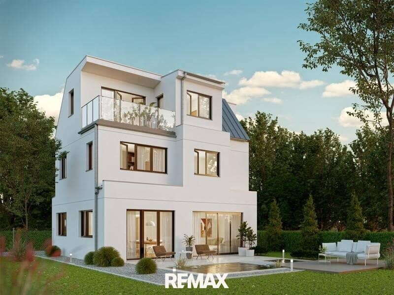 Luxuriöses Einfamilienhaus an der Alten Donau – 5 Zimmer, 2 Terrassen