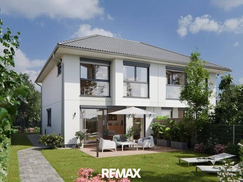 Doppelhaushälfte auf Eigengrund in Aspern (Seestadt) – Erstbezug, 114 m²