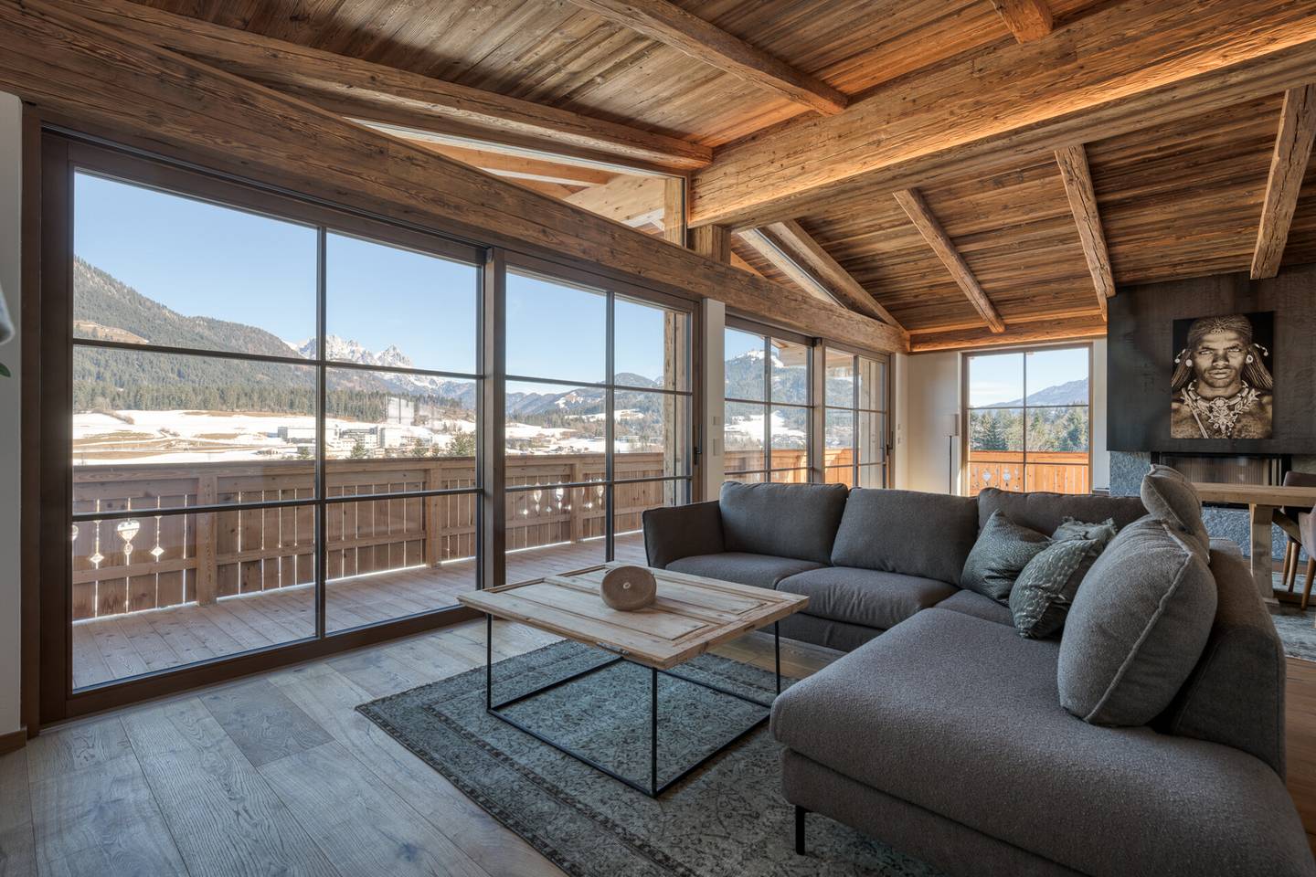 Tiroler Haus mit Bergblick in Fieberbrunn – 5 Zimmer, 2 Bäder