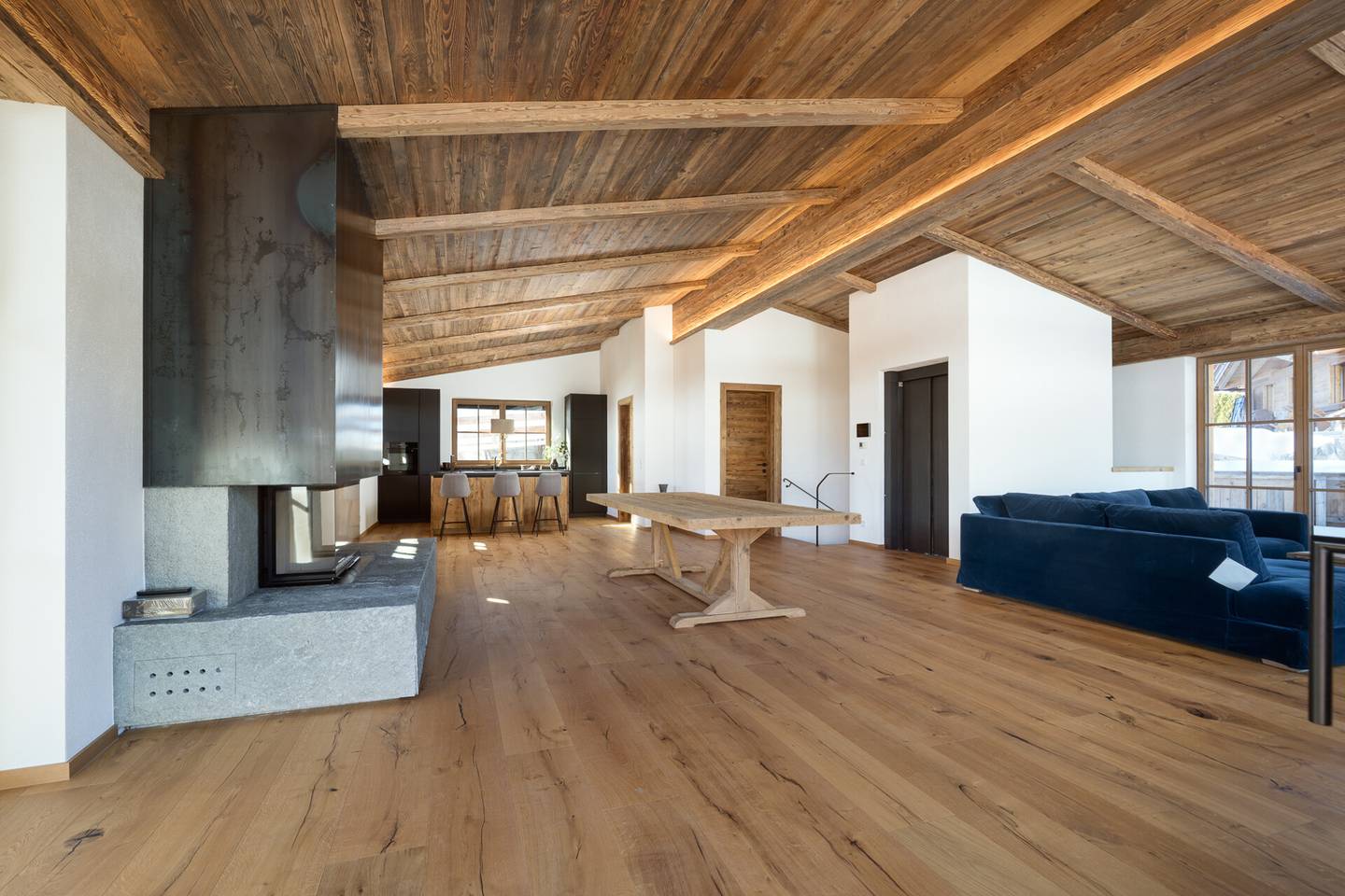 Chalet mit Bergblick in Fieberbrunn, 5 Zimmer, Wellness & Kamin