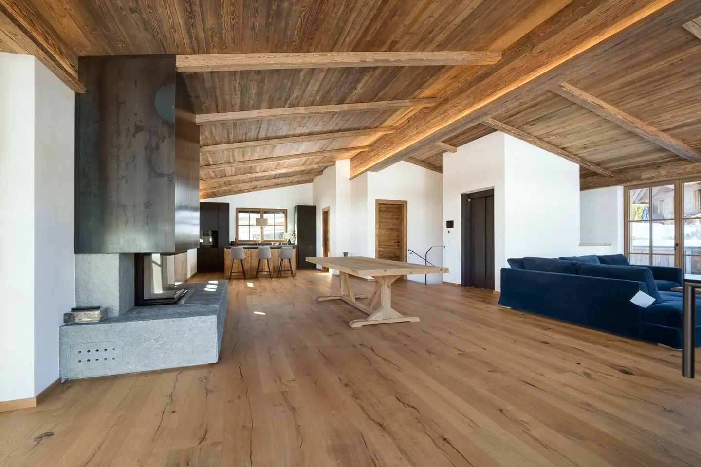 Chalet mit Bergblick in Fieberbrunn, 5 Zimmer, Wellness & Kamin