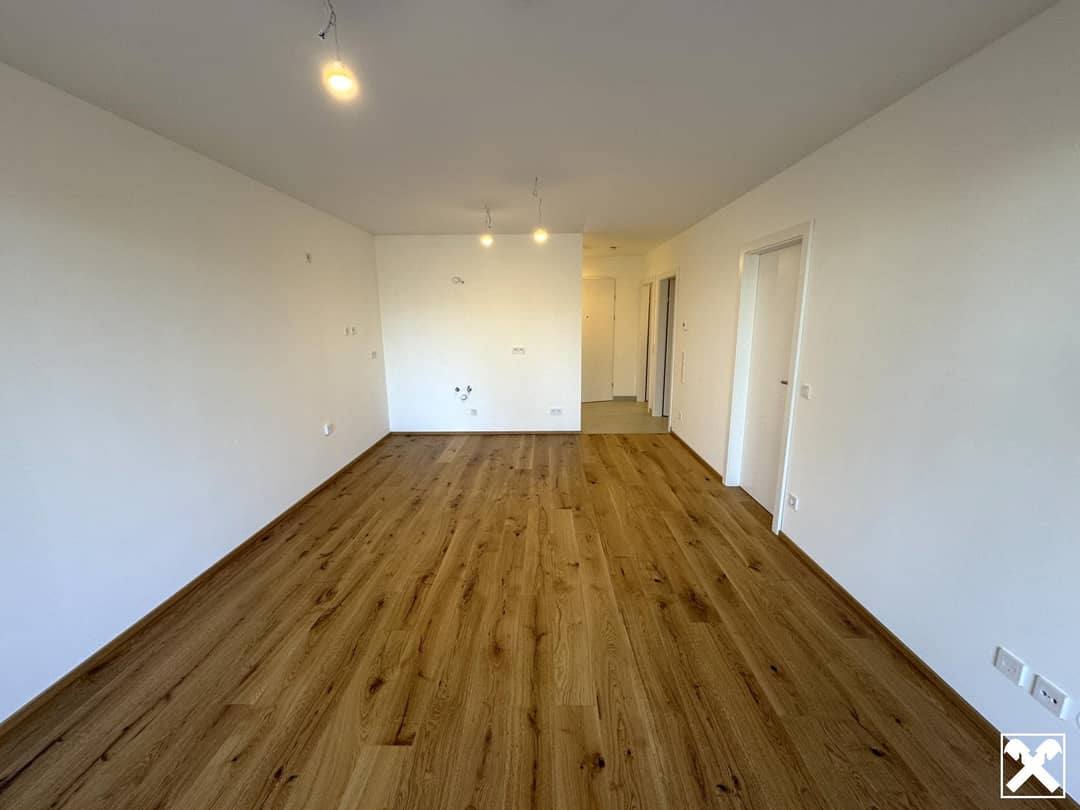 Wohnung modernes zwei Zimmer Balkon Donauufer