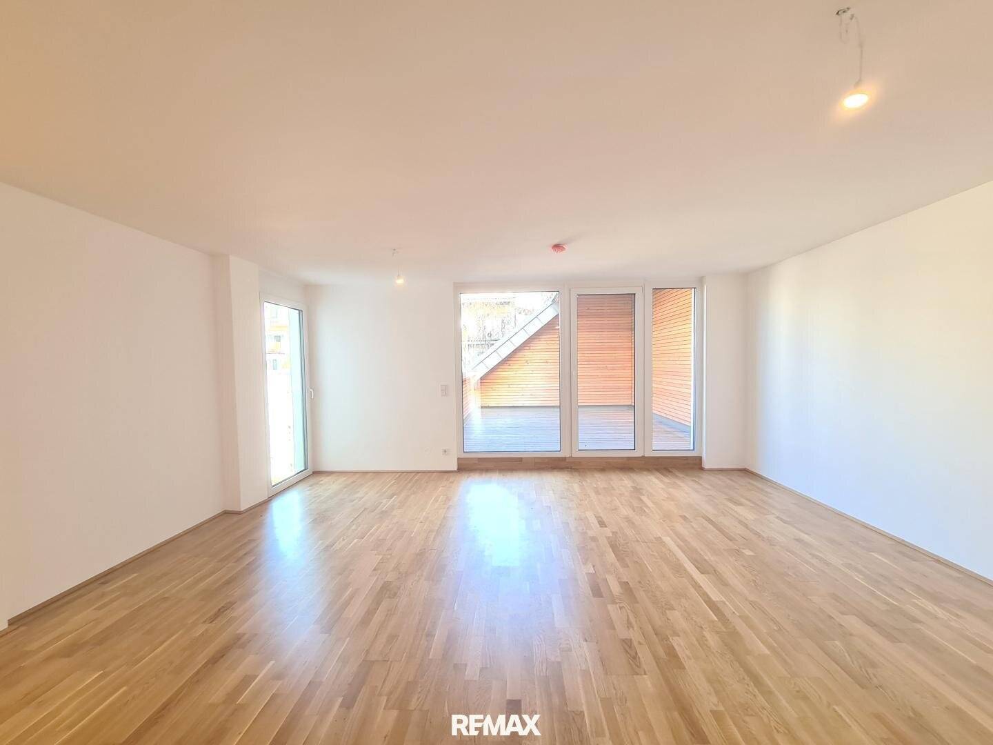Apartment first occupancy terrace
