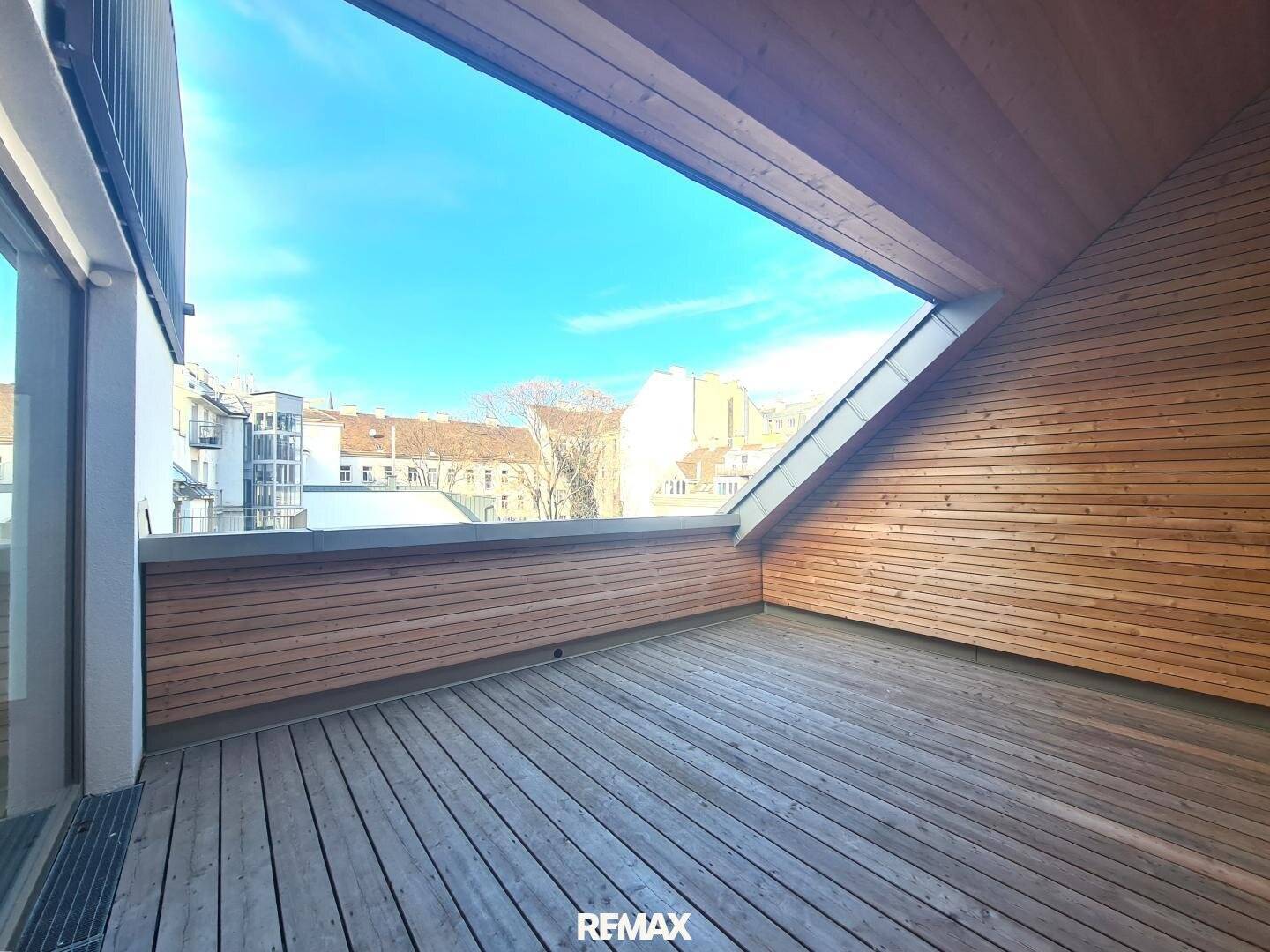 Apartment first occupancy terrace