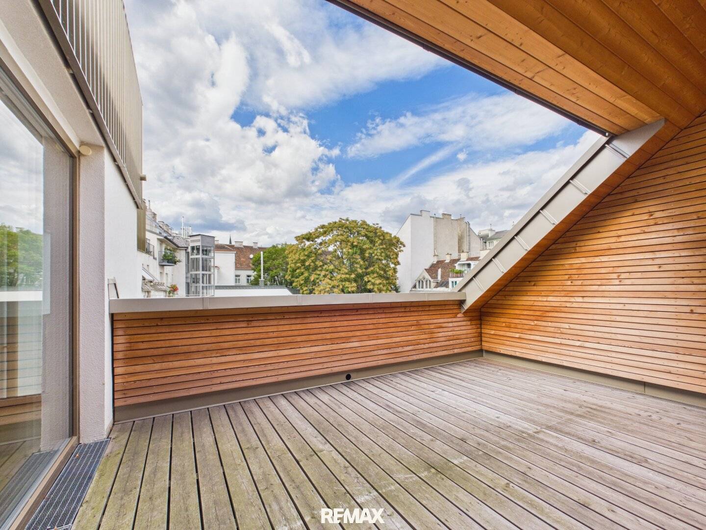 Apartment first occupancy terrace