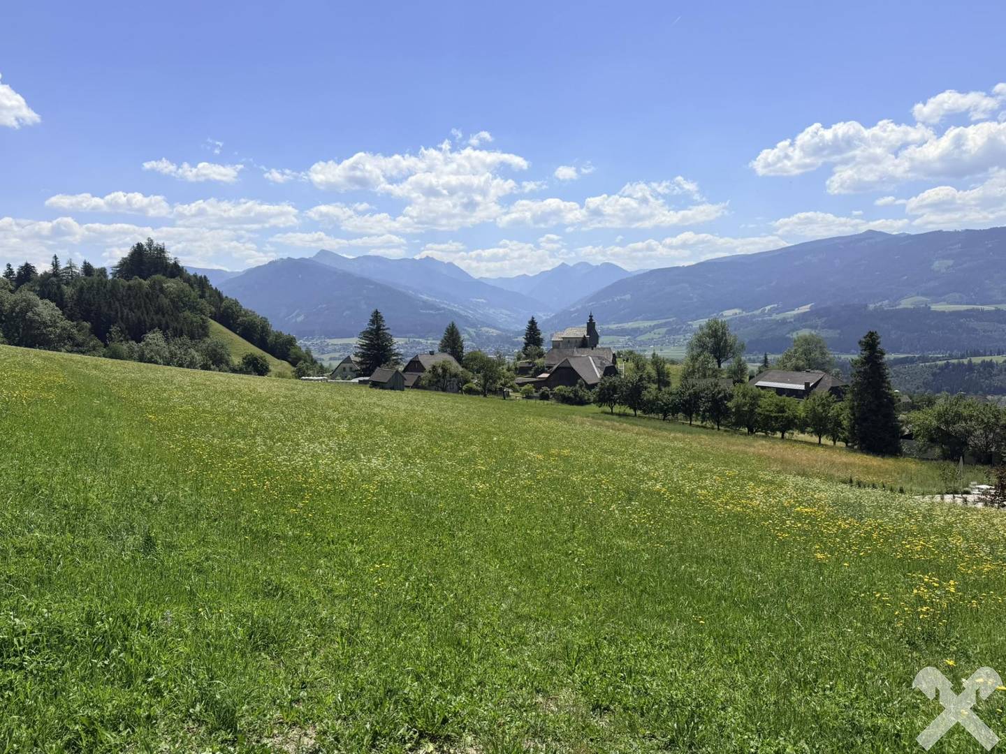 Ausblick ins Ennstal