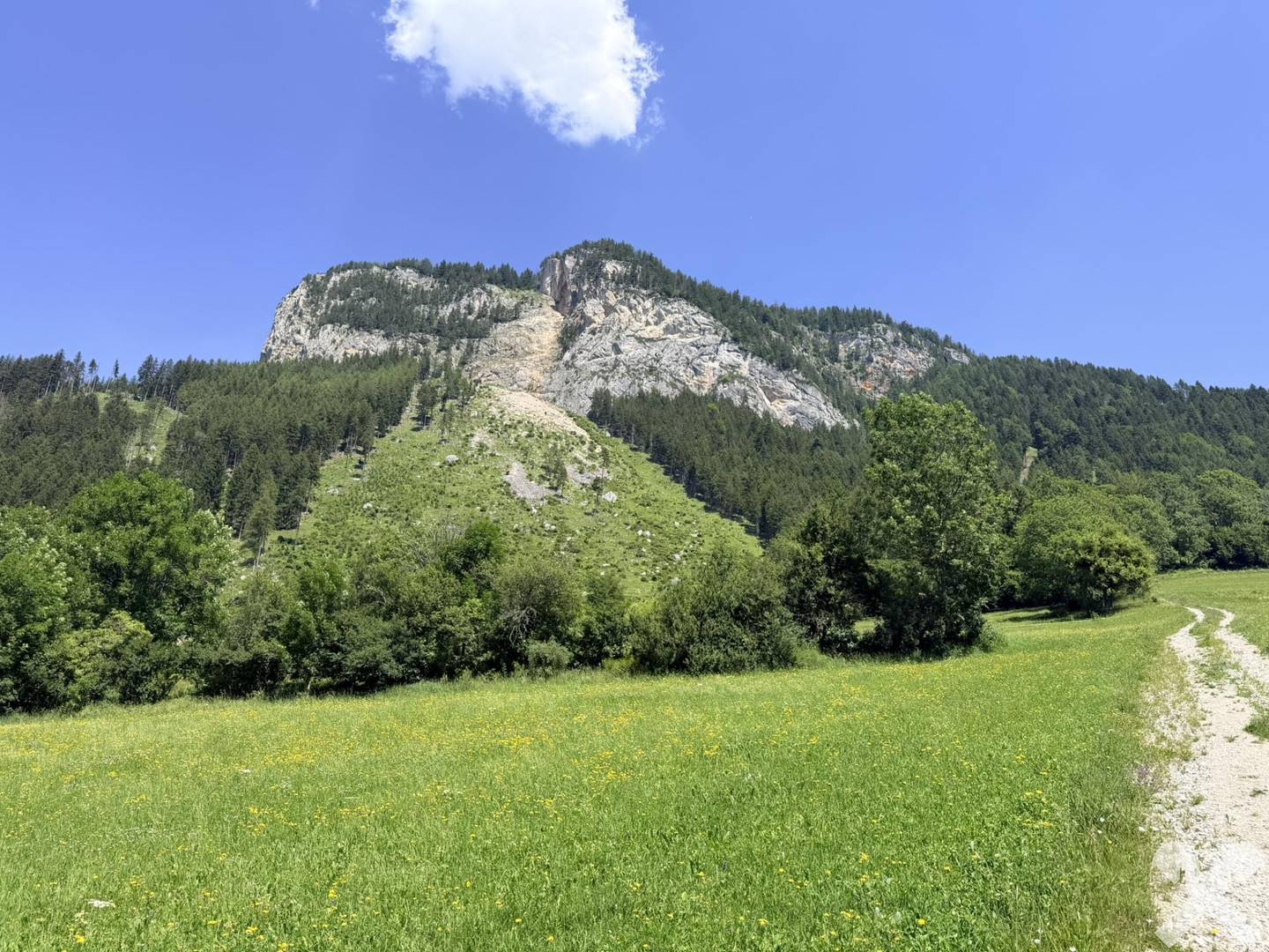 Baugrundstück mit Panoramablick auf den Grimming in Stainach-Pürgg