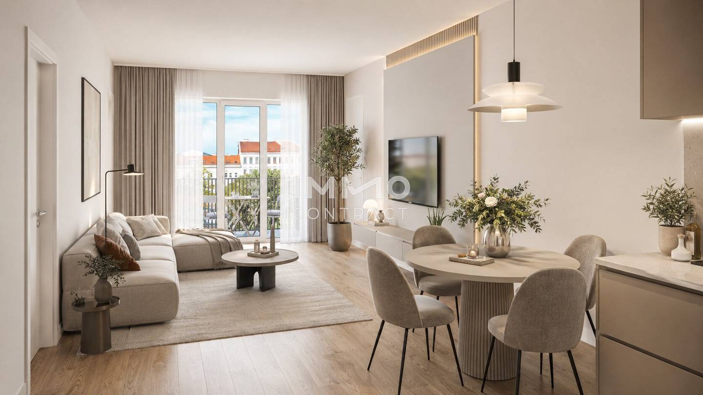 Wohnung ruhige Lage am Arik Brauer Park nahe U6