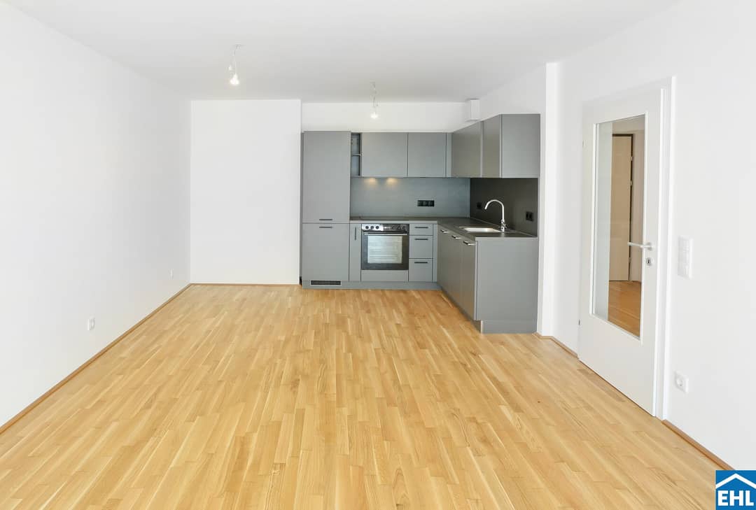 Wohnung near Lobau with balcony and open kitchen