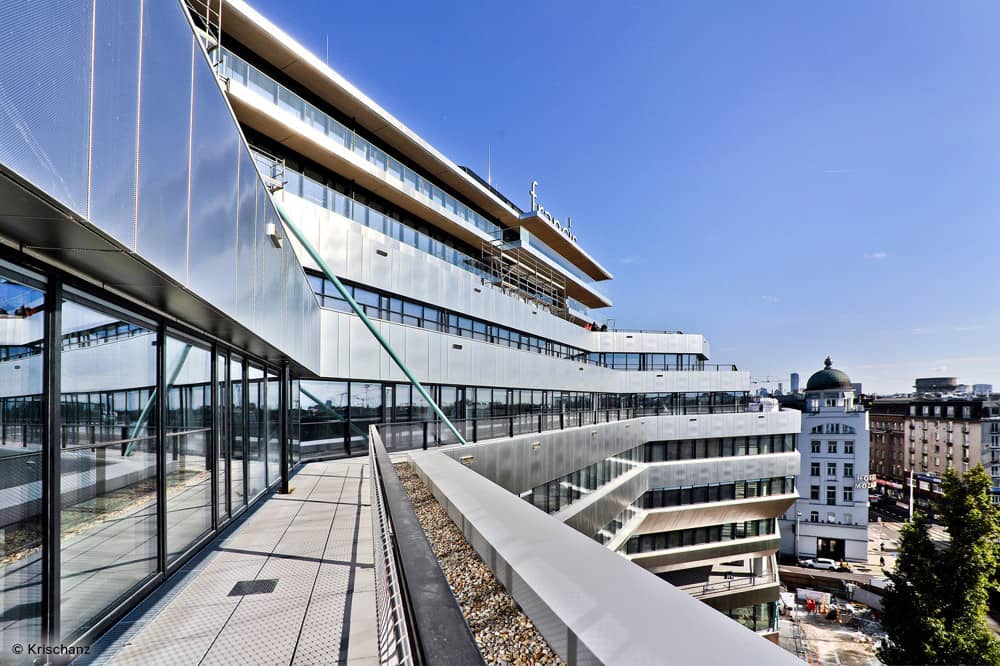 Bürohaus Francis am Franz-Josefs-Bahnhof in 1090 Wien – All-In-Office