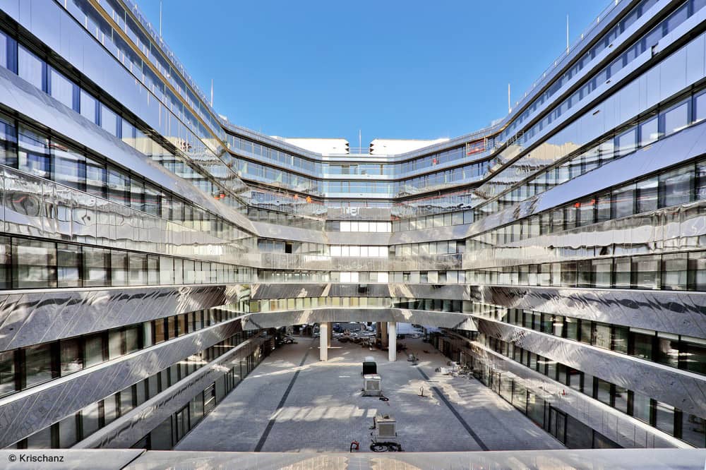 Bürohaus Francis am Franz-Josefs-Bahnhof in 1090 Wien – All-In-Office